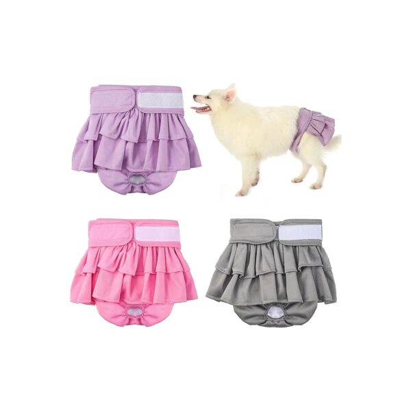 Comfortable and Leak-Free Female Dog Diapers for Puppies and Adult Dogs