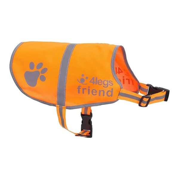 Comfortable and Lightweight Dog Safety Vest with Snap Lock Buckle Straps