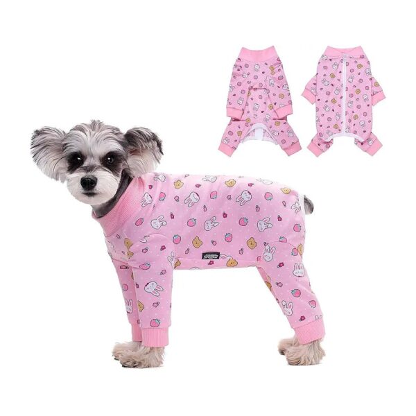 Comfortable and Protective Post Surgery Recovery Suit for Small and Medium Sized Dogs