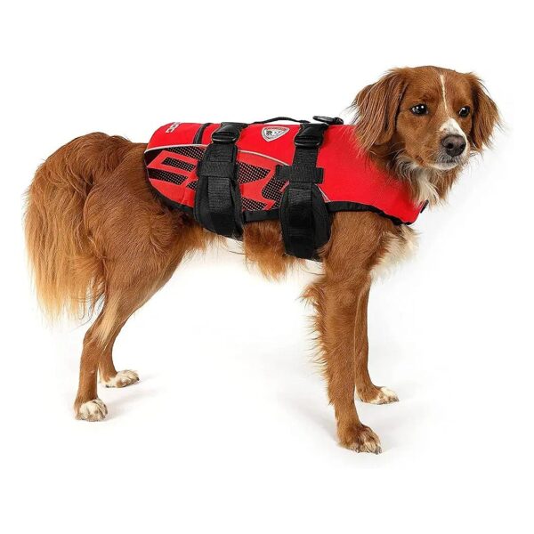 Comfortable and Secure Dog Flotation Device with 50% More Floatation Material