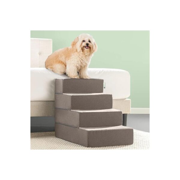 Comfortable and Supportive Pet Stairs for Large Canines