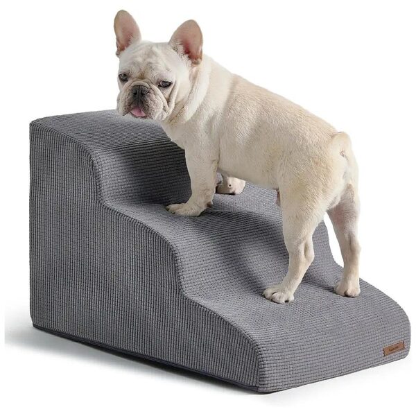 Comfortable and Supportive Pet Stairs for Small to Medium-Sized Dogs