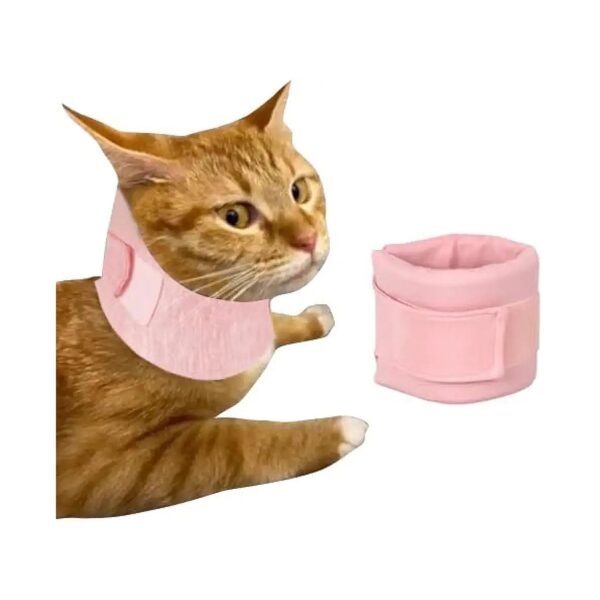 Comfy Recovery Collar for Cats and Small Dogs with Spinal Issues Pink