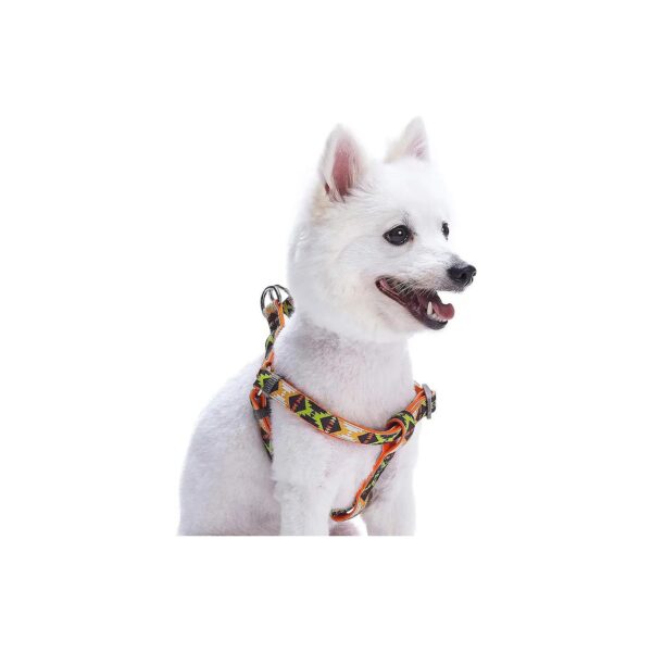 Comfy Southwestern Vintage Tribal Print Dog Harness for Small to Medium Chest Girth