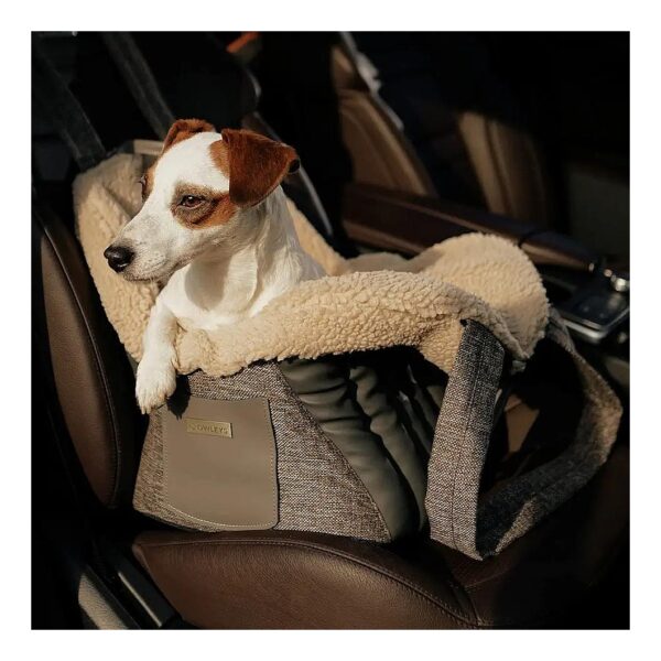 Compact Car Dog Seat for Small and Medium Breed Dogs