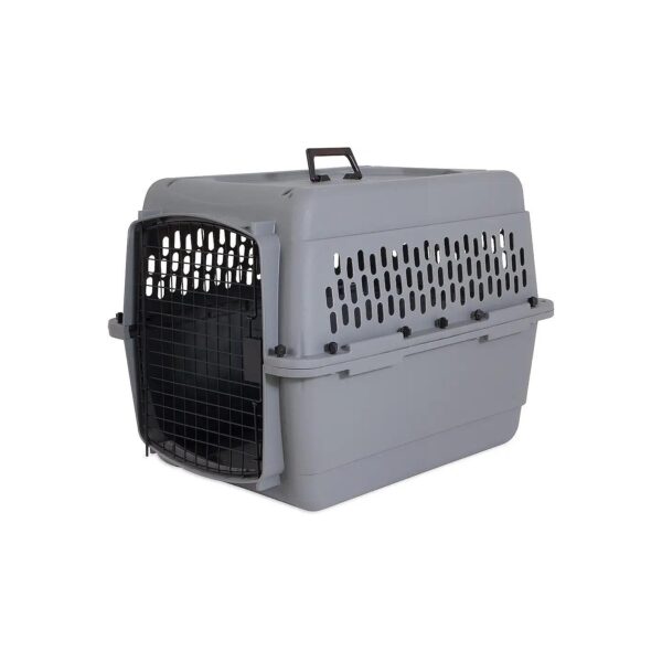 Compact Kennel Carrier for 20-30 Lbs Dogs with Easy-Lift Handle and Secure Door