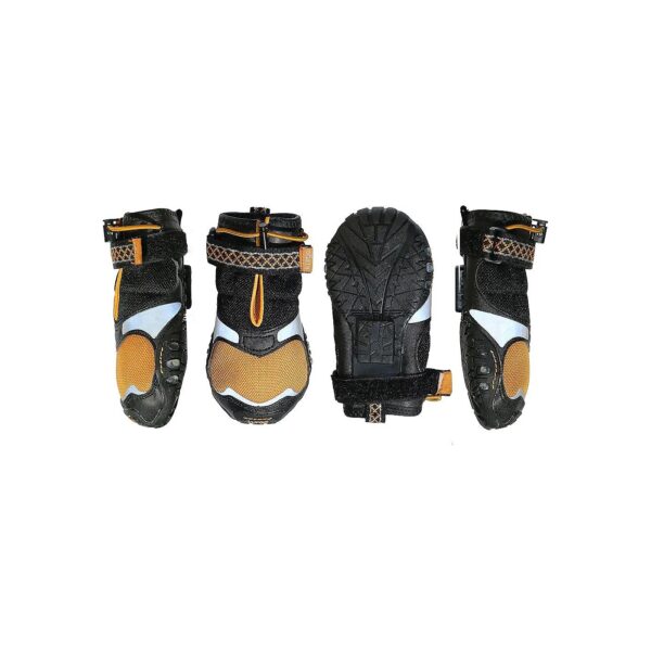 Compact Reflective Dog Boots for Small Breeds and All Life Stages