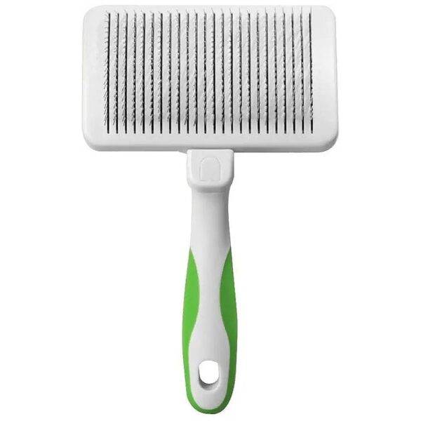 Compact Slicker Brush for Professional Pet Grooming