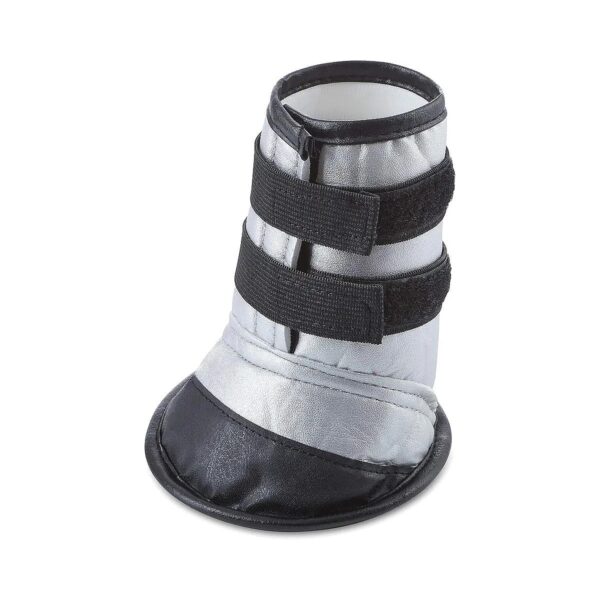 Compact Vinyl Dog Boot for Temporary Paw Protection Size 1