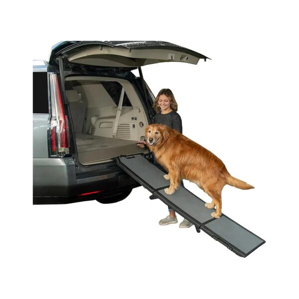 Compact and Lightweight Tri-Fold Pet Ramp for Cats and Dogs