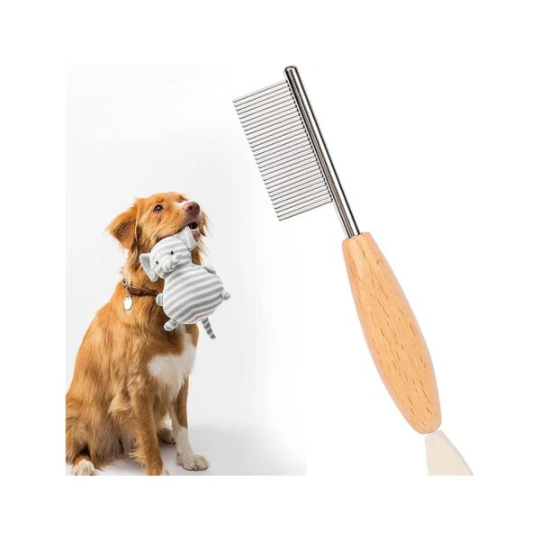 Compact and Portable Facial Pet Grooming Comb for Small Pets, Easy to Use and Carry