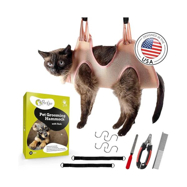 Complete 10-in-1 Pet Grooming Kit for Cats and Small Dogs