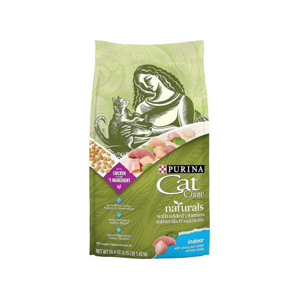 Complete Cat Food with Hairball Prevention and Healthy Weight for Adult Cats