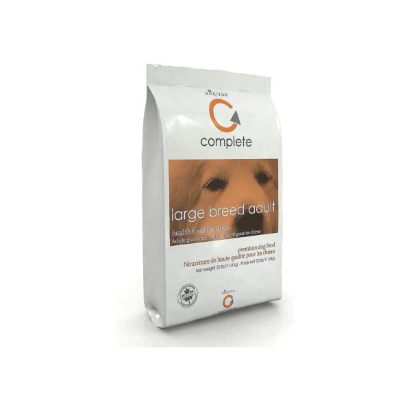 Complete Large Breed Dog Food with Whole Grain, Non GMO, and Meat Dense Formulation