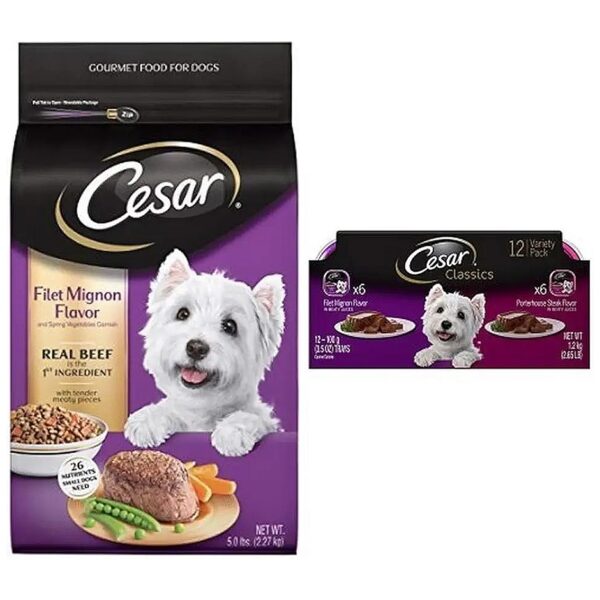 Complete and Balanced Nutrition for Small Breed Adult Dogs with Filet Mignon Flavor