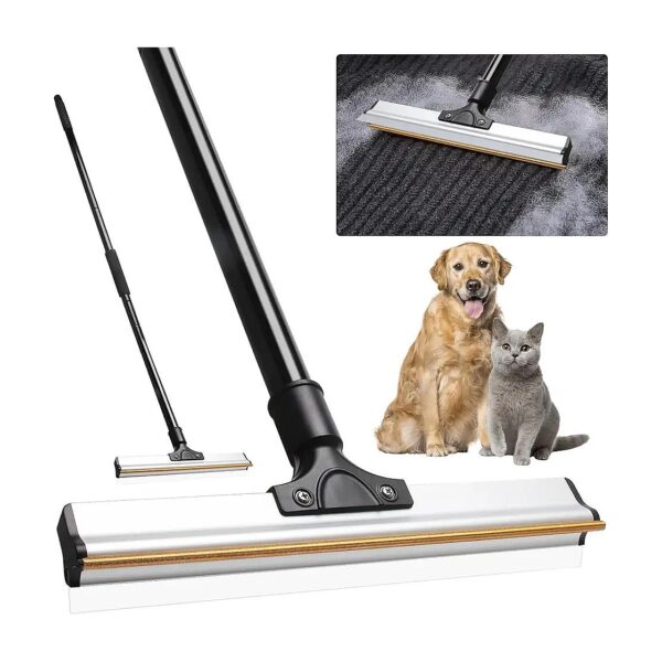 Comprehensive Carpet Rake for Pet Hair Removal and Floor Cleaning