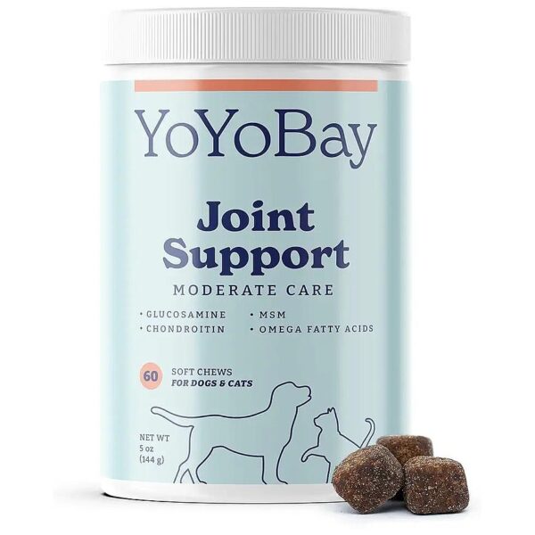 Comprehensive Joint Supplement for Dogs with Glucosamine MSM Omega-3