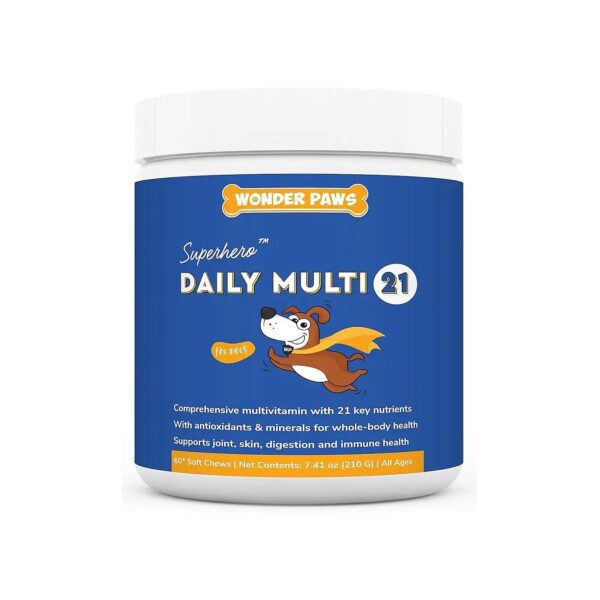 Comprehensive Multivitamin Supplement for Immune, Joint, and Skin Health in Dogs