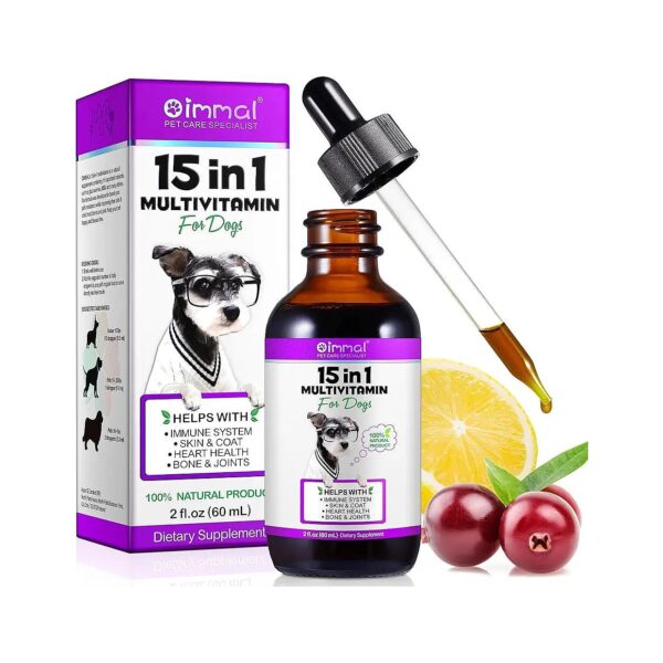 Comprehensive Multivitamin Support for Dogs' Skin, Coat, and Hair