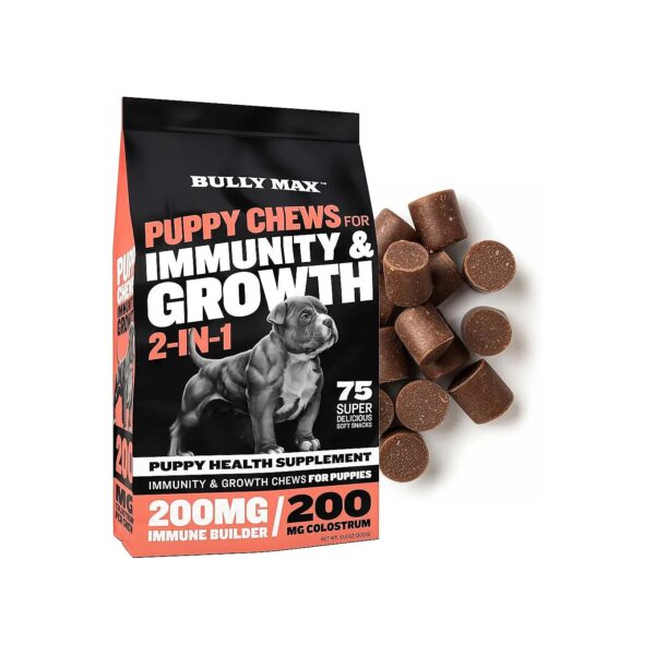 Comprehensive Puppy Multivitamin Soft Chews for Immunity, Growth, and Gut Health