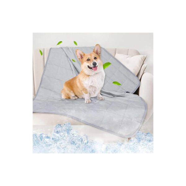 Cooling Dog Blanket for Summer Comfort with Q-Max Cool Touch Technology