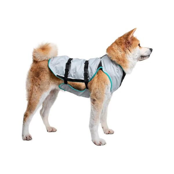 Cooling Vest for Hot Weather Protection of Large Dogs with 22-Inch Neck