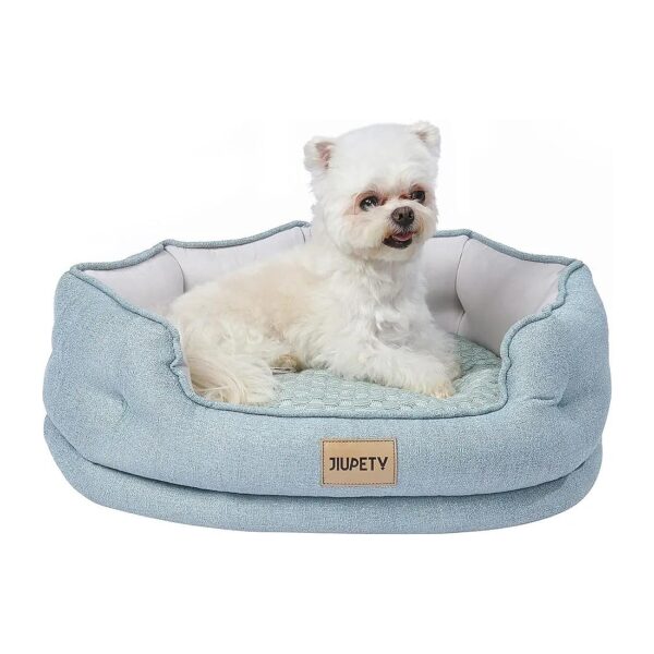 Cooling and Soft Orthopedic Bed for Indoor Cats and Small Dogs with Suede