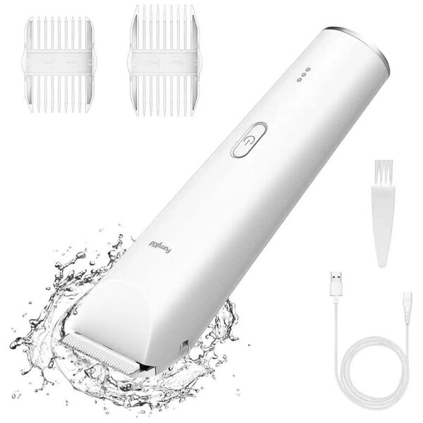 Cordless Electric Hair Clippers for Dogs and Cats with Adjustable Combs