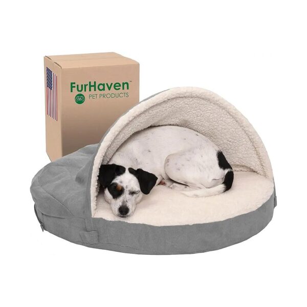 Cozy Orthopedic Dog Bed with Removable Washable Cover for Small to Medium-Sized Pets