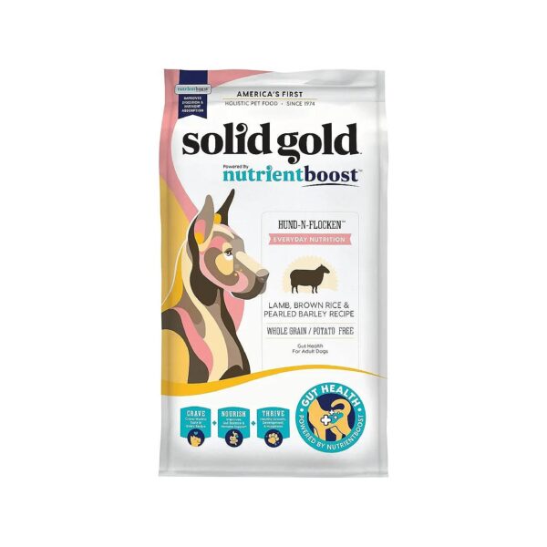 Craveable Lamb and Rice Solid Gold Dog Food for Adult and Senior Dogs