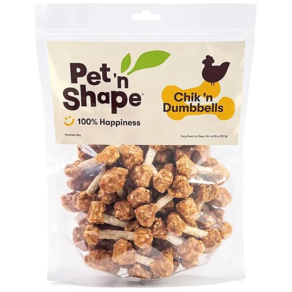 Crispy Chicken and Brown Rice Treats for Dogs - All Natural, No Additives