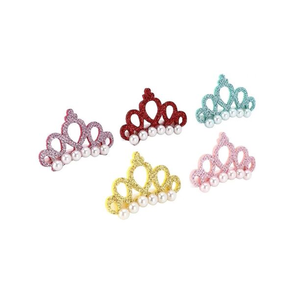 Crown Hair Pins for Pet Grooming - Medium and Small Breed Dog Accessories