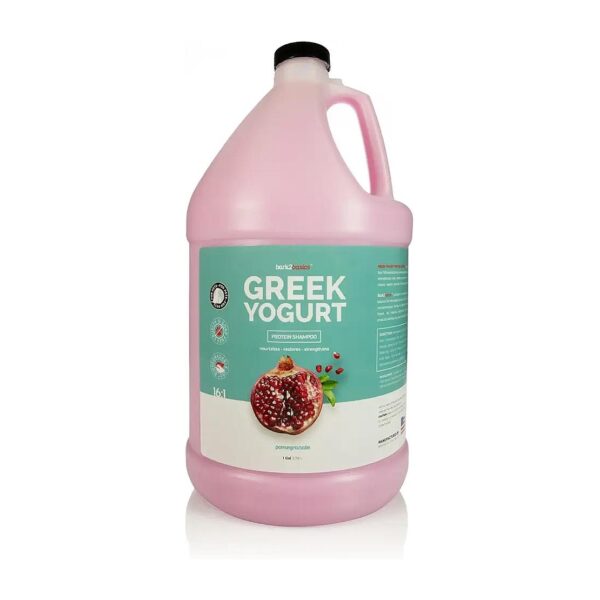 Cruelty-Free Pomegranate Greek Yogurt Protein Shampoo for Dog Skin and Coat Nourishment