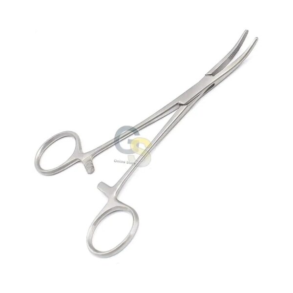 Curved Dog Grooming Forceps for Ear Hair Removal and Hygiene