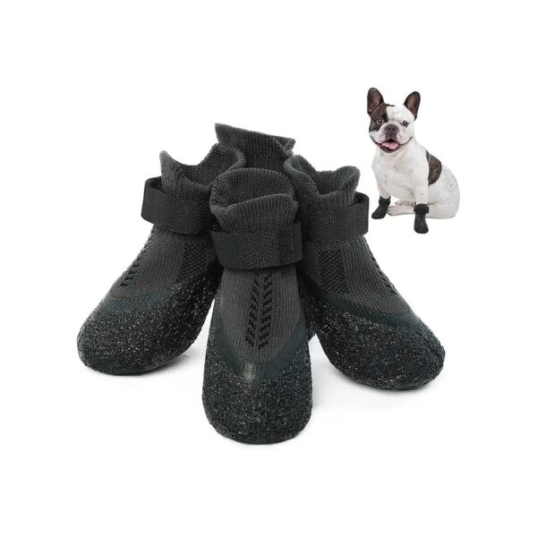 Cushioned Dog Socks for Comfort and Anti-Slip Protection for Small Medium Senior Dogs