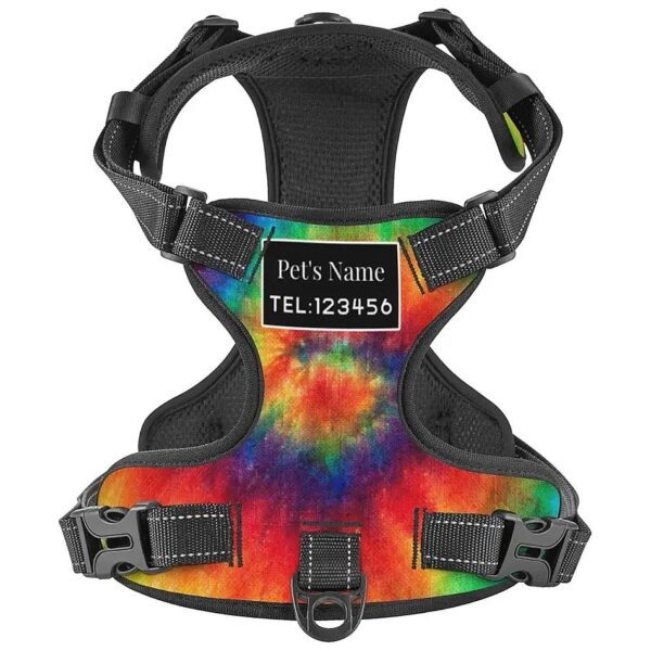 Custom Dog Harness with No Pull and No Choke Design for Safe Walks