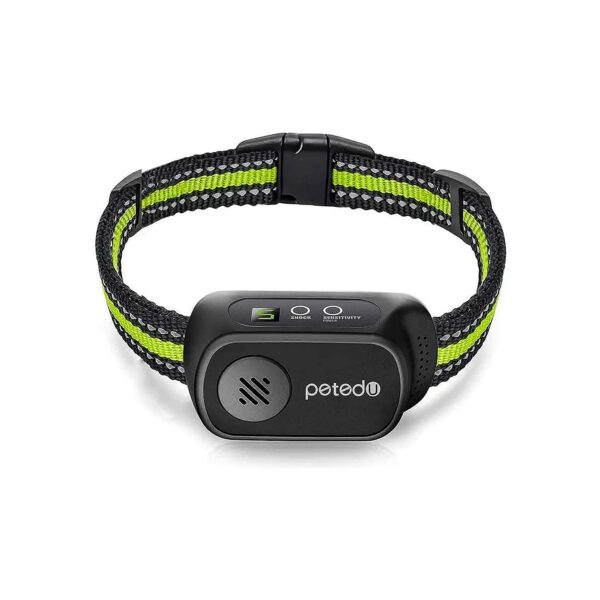 Customizable Dog Bark Collar with Beep Vibration and Shock for Small Medium Large Dogs