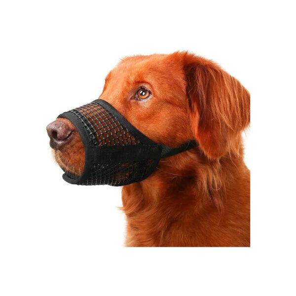 Customizable Dog Muzzle for Small Medium Large Dogs Comfortable Breathable Mesh