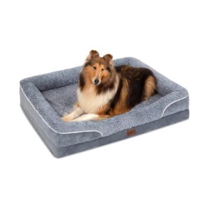 Customizable Orthopedic Dog Bed for Large Breed Dogs