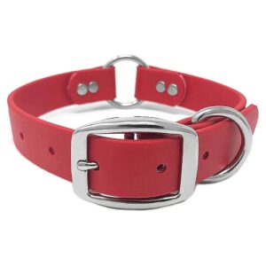 Customizable Waterproof Dog Collar for Small to Large Breed Dogs with D Ring