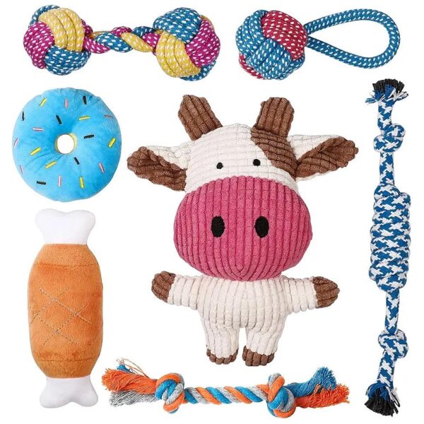 Cute Calf Squeaky Puppy Toys for Puppies and Small Dogs