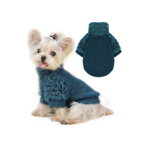 Cute Dog Sweater for Small Dogs Winter Clothing Teacup Cat Apparel