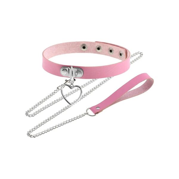 Cute and Kawaii Style Collar and Leash Set for Ladies Fashion Pets