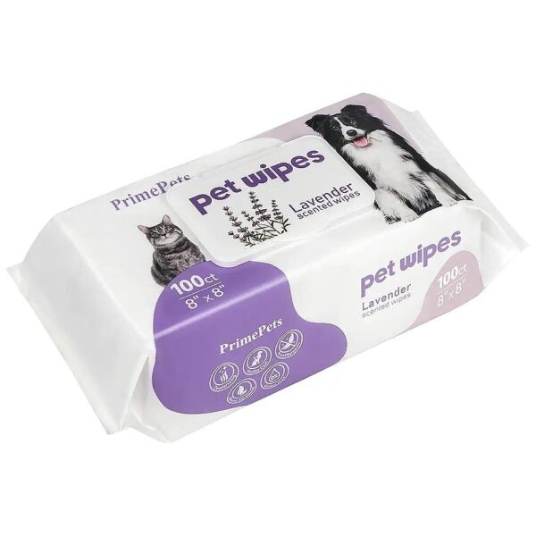 Daily Grooming Wipes for Cats and Dogs with Sensitive Skin