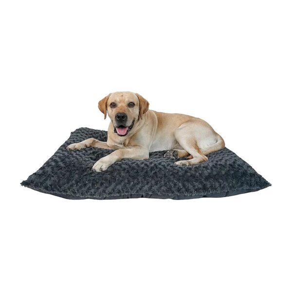 Dark Grey Dog Bed Made for Large, Medium, Small Dogs and Cats