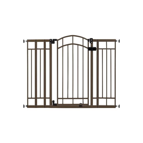 Decorative Baby and Pet Gate with Easy Installation - 36 Tall and 48 Wide