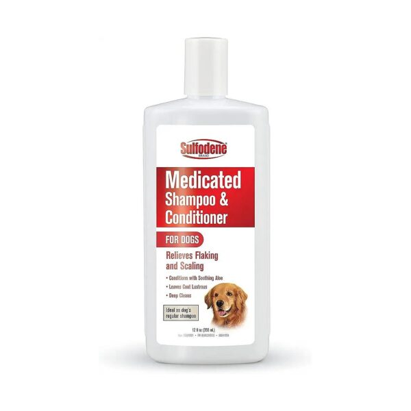 Deep Cleaning and Deodorizing Medicated Shampoo for Dogs