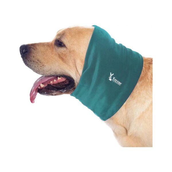 Delicate Design Ear Wrap and Snood for Small Dogs Offering Anxiety Relief and Calming