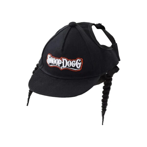 Deluxe Medium Dog Baseball Hat with Classic Snoop Logo Embroidery