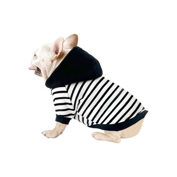 Designer French Bulldog Sweaters with Leash Hole and Zipper for Medium-Sized Dogs